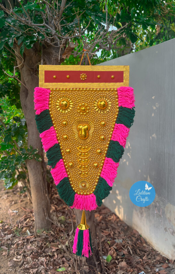 elephant caparision, handicraft, handmade, home decor, kerala, lalitam crafts, nettipattam, wall decor, 1.5ft nettipattam, buy kerala handicrafts, online buy, online shopping