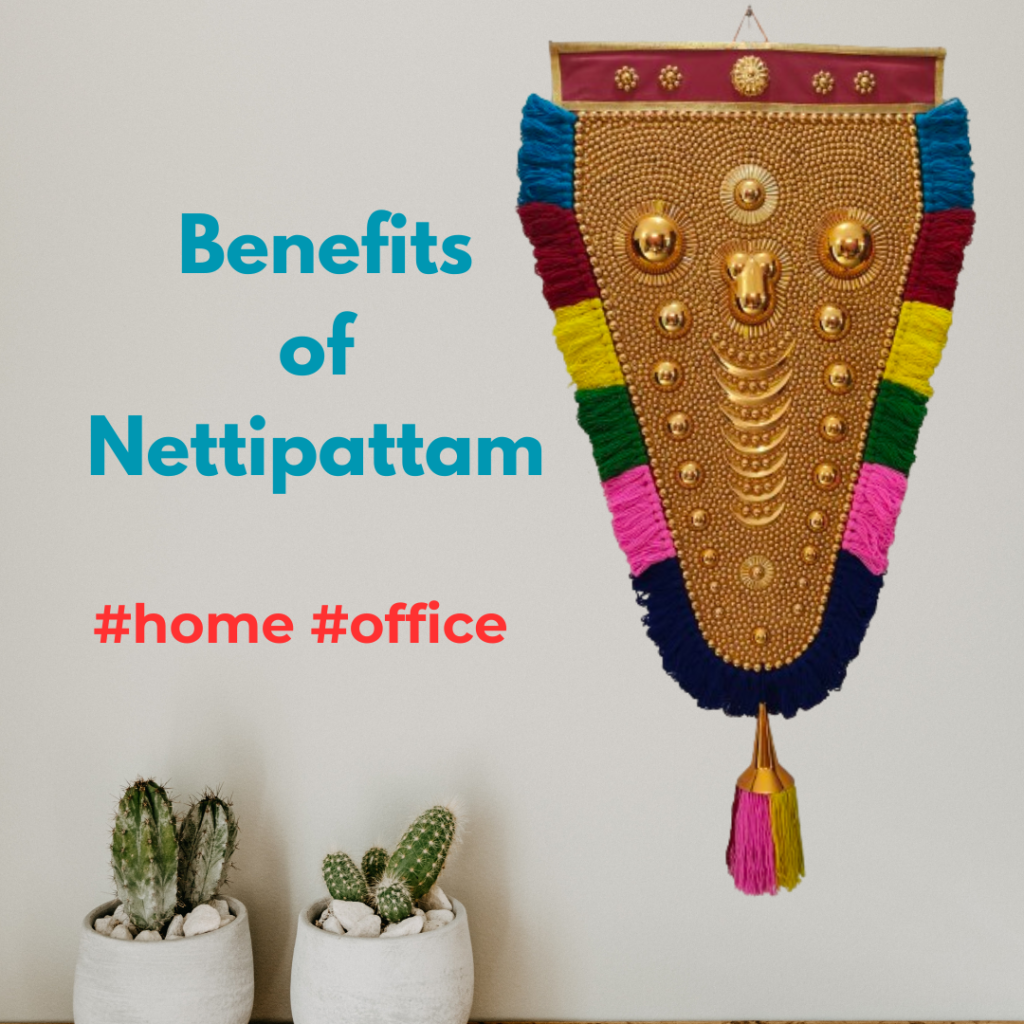 elephant caparison, home decor, housewarming gifts, kerala, lalitam crafts, nettipattam, traditional gift, wall decor, wedding gifts