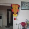 elephant caparision, handicraft, handmade, home decor, kerala, lalitam crafts, nettipattam, wall decor, 2.5ft nettipattam