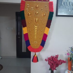 elephant caparision, handicraft, handmade, home decor, kerala, lalitam crafts, nettipattam, wall decor, 4.5ft nettipattambuy kerala handicrafts, online buy, online shopping, buy nettipattam