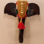 home decor, housewarming gifts, kerala, lalitam crafts, traditional gift, wall decor, wedding gifts, elephant statues, elephant with thidumbu, kerala elephant statue, elephant with nettipattam statue, elephant head statue, elephant face statue, buy kerala handicrafts, online buy, online shopping