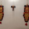 home decor, housewarming gifts, kerala, lalitam crafts, traditional gift, wall decor, wedding gifts, elephant statues, elephant with thidumbu, kerala elephant statue, elephant with nettipattam statue, elephant head statue, elephant face statue, buy kerala handicrafts, online buy, online shopping